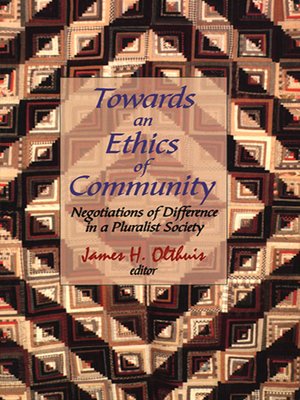cover image of Towards an Ethics of Community